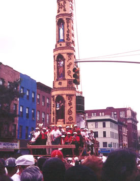 East Harlem's Dance of Giglio