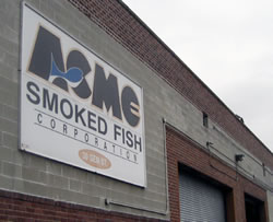 Acme Smoked Fish Factory in Greenpoint Brooklyn